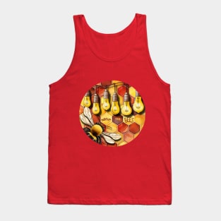 Honeycomb with Bee and Save the Bees Tank Top